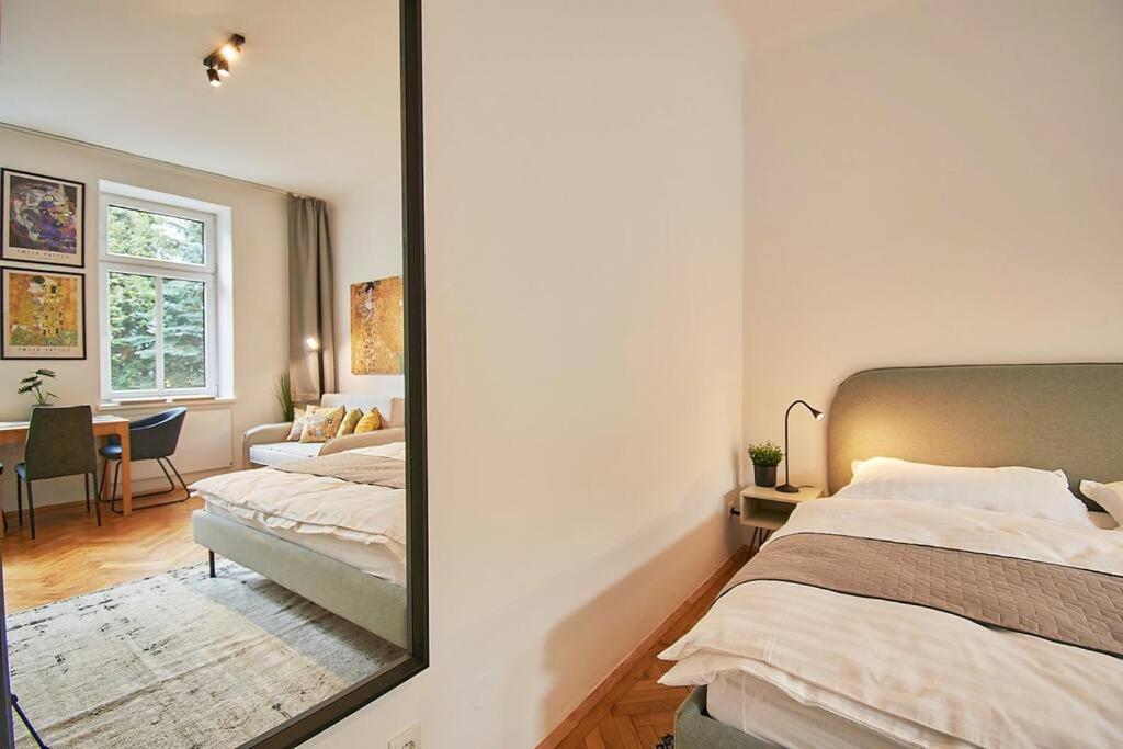 Posh Studio Apartment - Stylish & Urban Wien Exterior foto